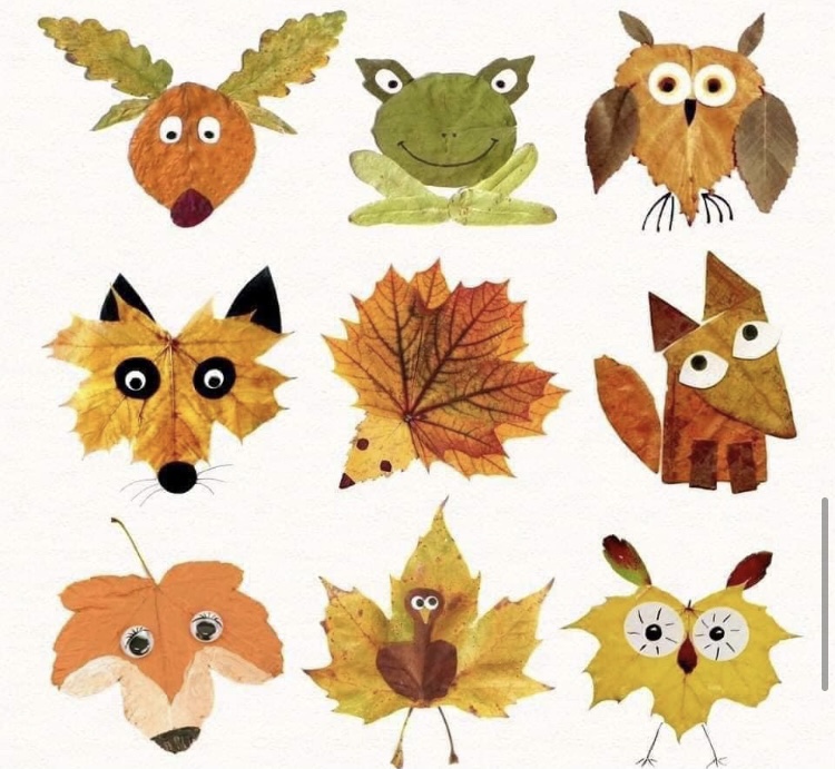 Leafy Characters Worksheet - Traed Bach Mwdlyd